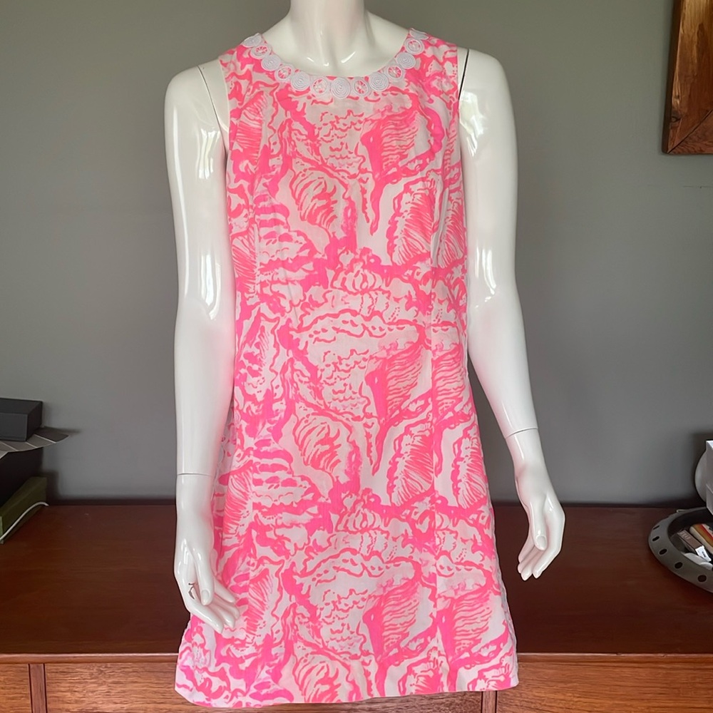 Lilly Pulitzer Pink and White Dress